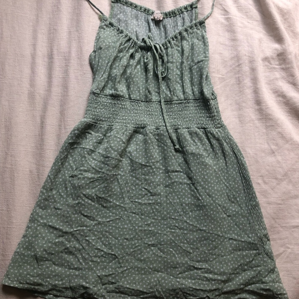 Pacsun light green short summer dress